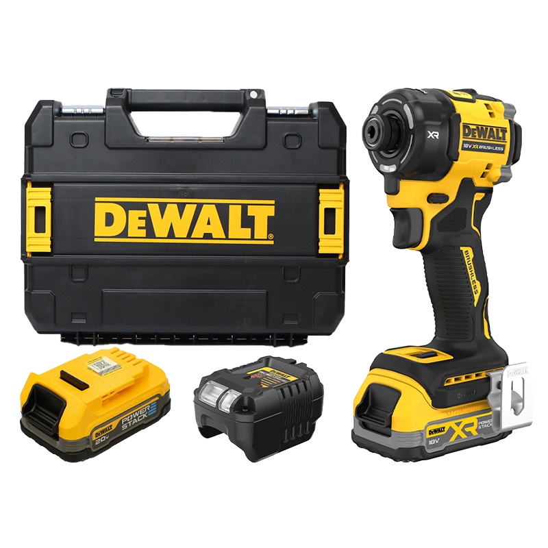 Máy vặn vít búa dầu dùng pin 20V Powerstack Dewalt DCF870E2T