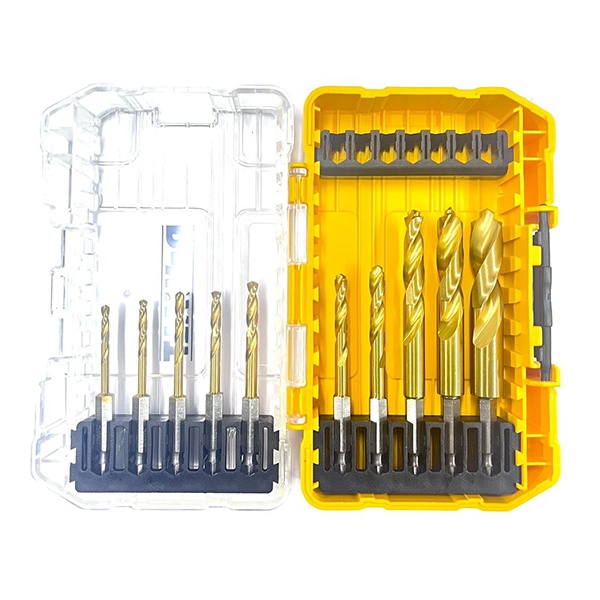 Bộ mũi khoan kim loại Titanium DEWALT DT50018
