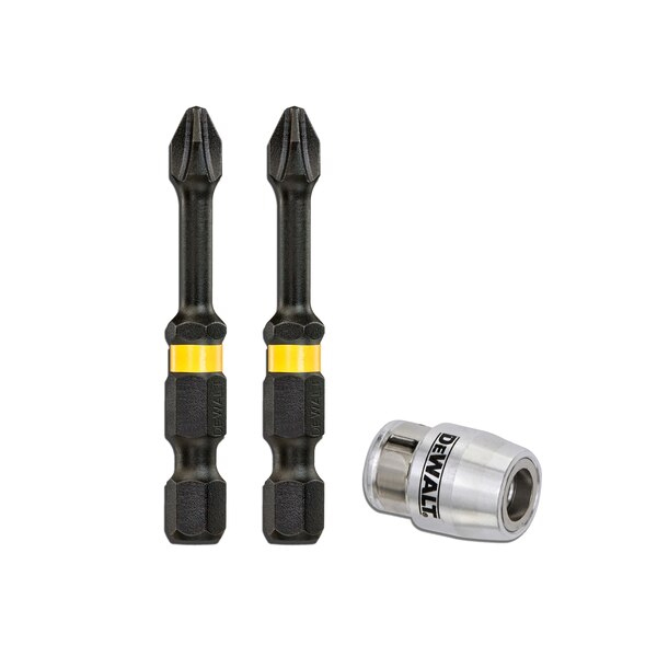 Bộ 2 đầu mũi vít có nam châm DeWalt DT70536T-QZ