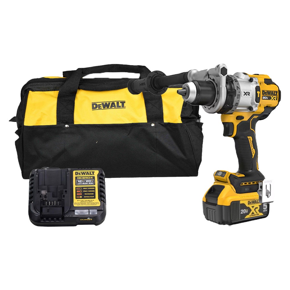 Máy Khoan Động Lực Dùng Pin 20V Dewalt DCD1007P1 (1 Pin 5.0Ah)