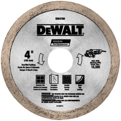 Đĩa cắt gạch ướt 105mm DeWalt DW4790-B1