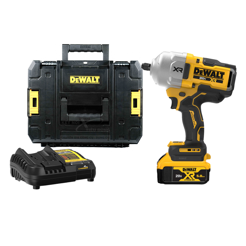 Bộ Máy Vặn ốc Dùng Pin 20V Dewalt DCF961P1T (1 Pin 5.0Ah & Sạc)