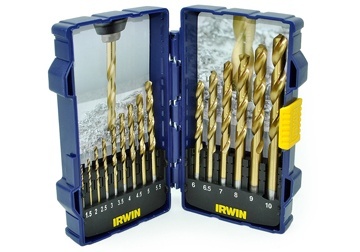 Bộ mũi khoan 15 chi tiết 1.5-10mm Irwin 10503991
