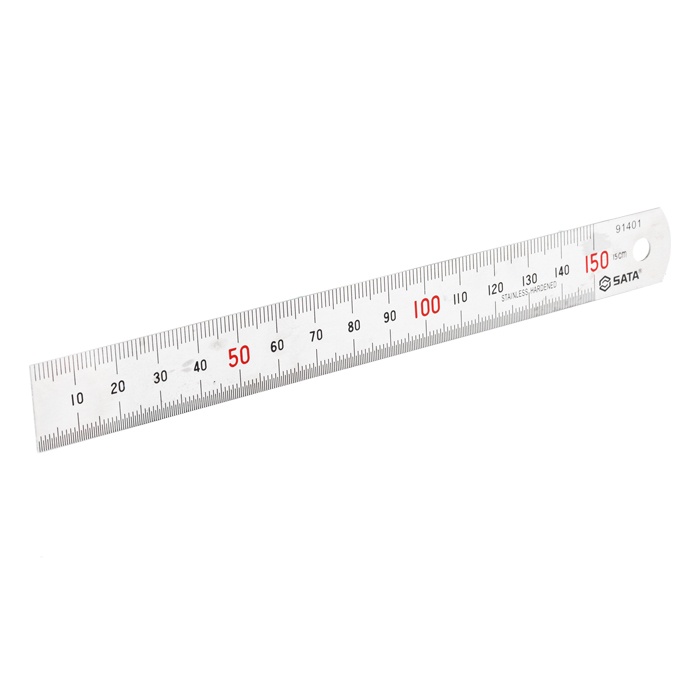 Thước lá Inox SATA 91401 150mm