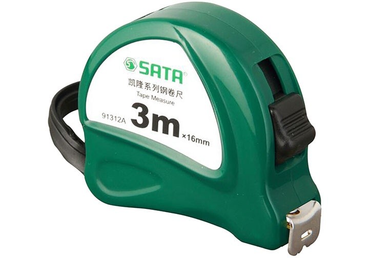 Thước cuộn thép 3.0m Sata 91312A