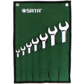 Bộ cờ lê vòng miệng 10-19mm Sata 09067