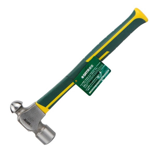 Búa đầu tròn cán gỗ đầu tròn 24OZ Sata 92303