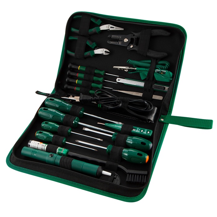 Bộ dụng cụ sửa chữa điện 22 chi tiết Sata 03720