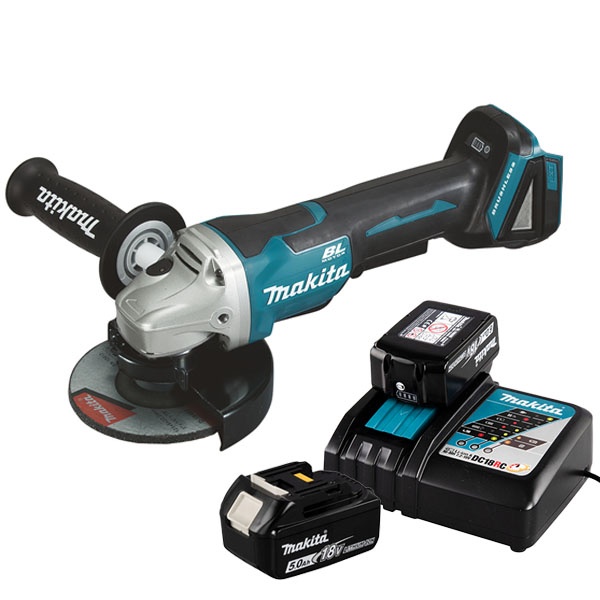 Máy mài góc pin 18V 5Ah Makita DGA408RTJ1