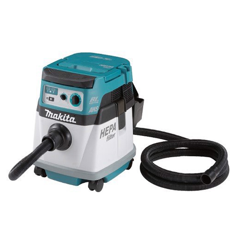 Máy hút bụi pin khô AWS HEPA 18Vx2 Makita DVC157LZX3