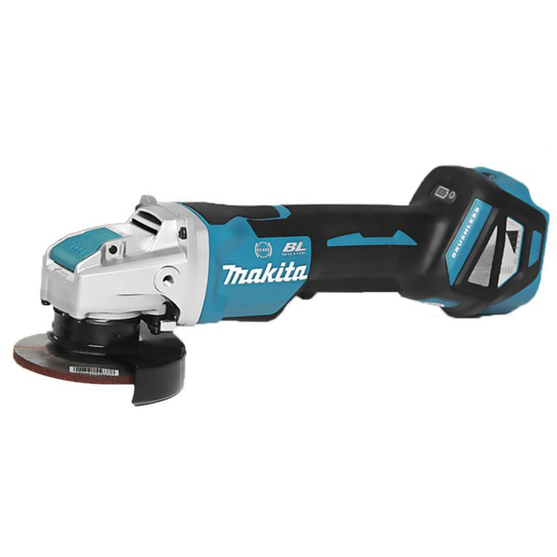 Máy mài góc pin 100mm công tắc bóp X-LOCK 18V Makita DGA419RTJ (BL)