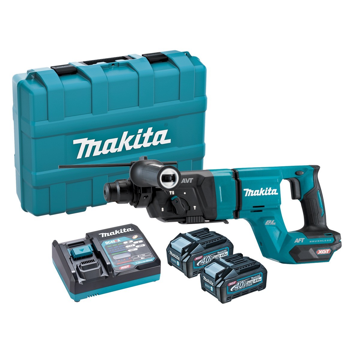 Máy khoan động lực pin 28mm 40V Makita HR007GM201 (Chuôi gài SDS-PLUS/BL)