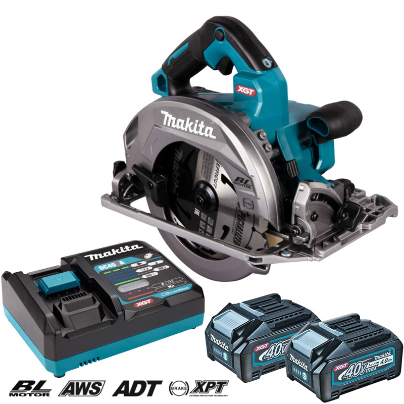 Máy cưa đĩa pin 40V Makita HS004GM201