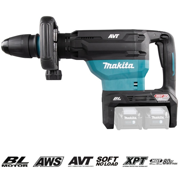 Máy khoan bê tông pin 40V MAXX2 Makita HM002GZ03 (Chưa Pin & Sạc)