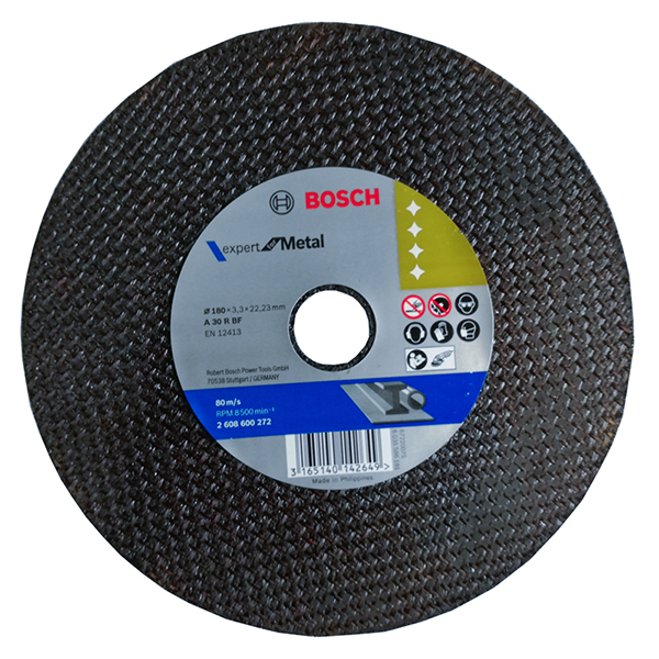 Đá cắt 3x180mm Bosch 2608600272