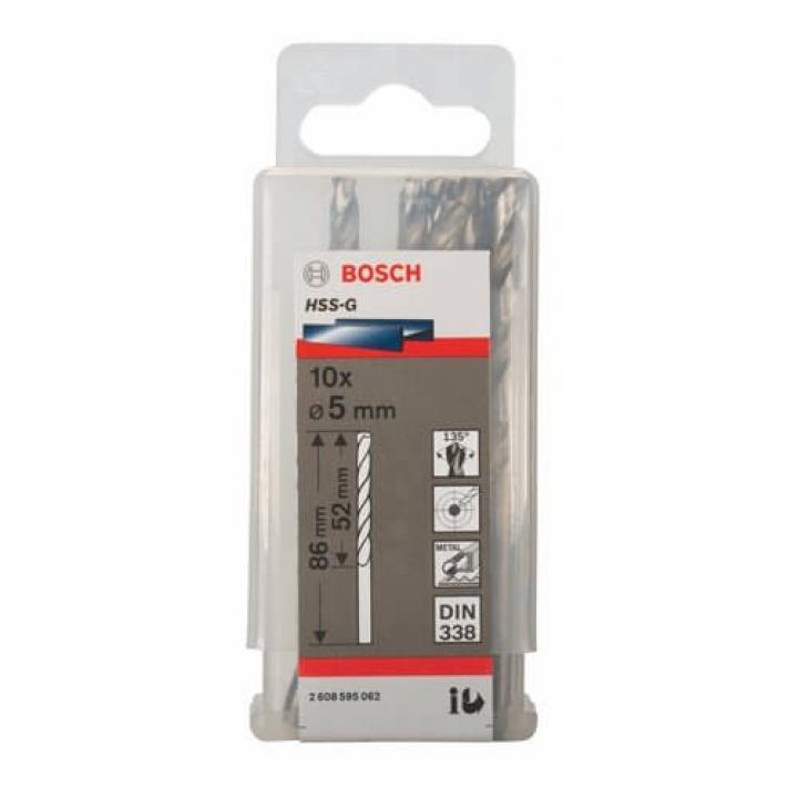 Mũi khoan kim loại 5x52x86mm Bosch 2608595062