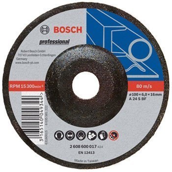 Đá mài sắt 100x6x16mm Bosch 2608600017