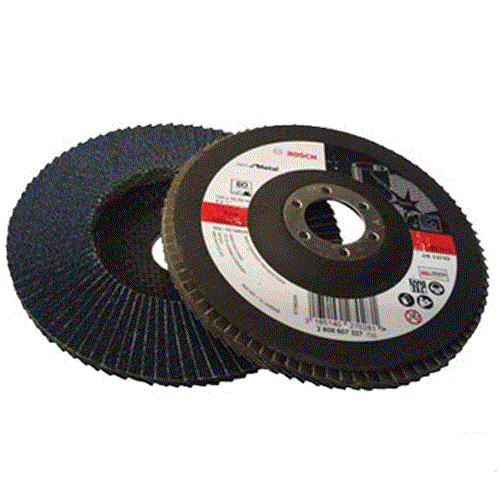 Đĩa nhám xếp 100mm Alox P60 Bosch 2608601676