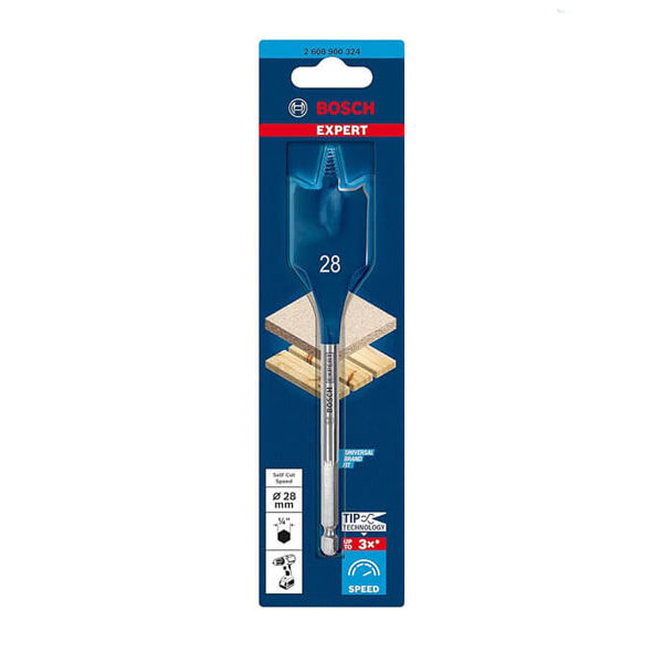 Mũi khoét gỗ đuôi cá 28x152mm Bosch 2608900324
