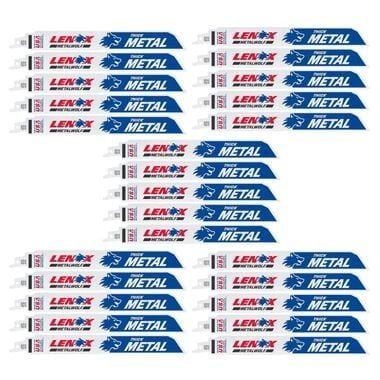Lưỡi cưa kiếm cưa gỗ 152x19x0.9mm 18TPI MetaWolf Lenox Vỉ 25c - 20529B618R