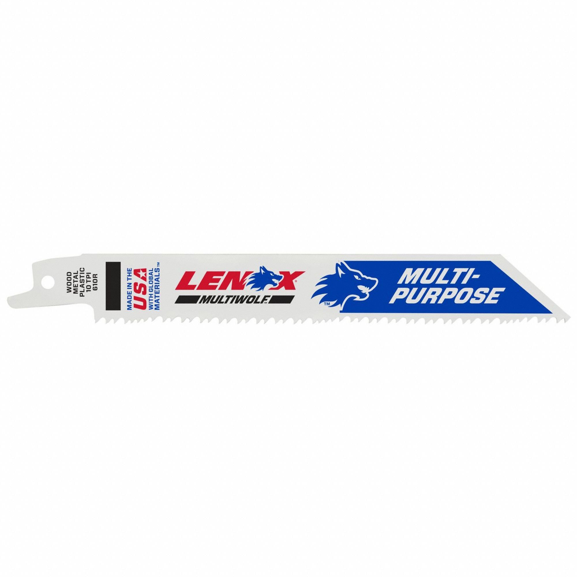 Lưỡi cưa kiếm cưa kim loại 152x19x0.9mm 14TPI Lenox MetalWolf 20565S614R
