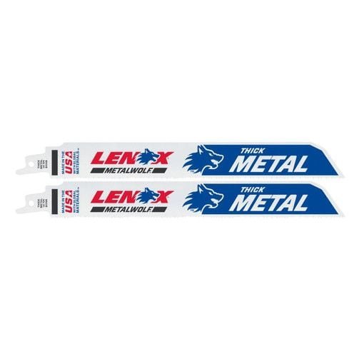 Lưỡi cưa kiếm cưa kim loại 229x25x0.9mm 14TPI Lenox MetalWolf 24906T9114R (Vỉ 2c)