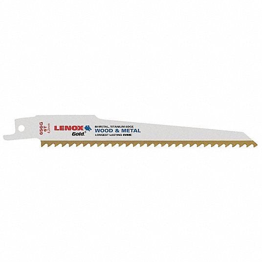Lưỡi cưa kiếm cưa gỗ có đinh 229x19x1.3mm 6TPI Gold Lenox 21060656GR