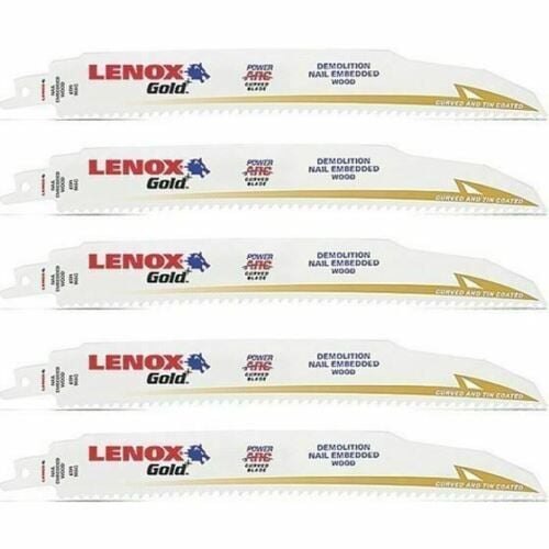 Lưỡi cưa kiếm cưa kim loại 229x25x1.6mm 10TPI Lenox MetalWolf 21089960GR (Vỉ 5c)
