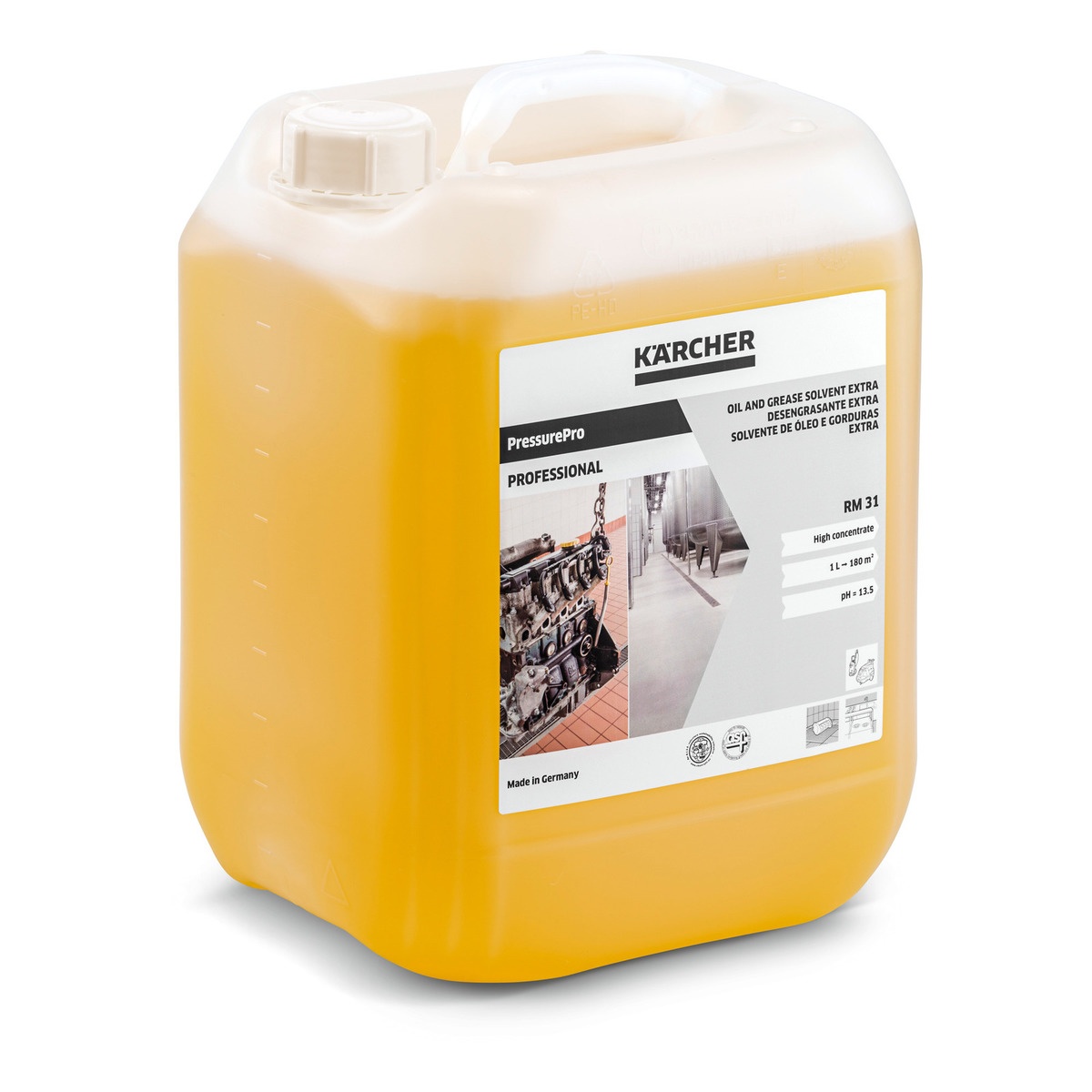Chất tẩy rửa dầu mỡ Karcher PressurePro RM 31, 10l