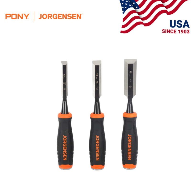 Bộ 3 đục gỗ kích thước 1/2