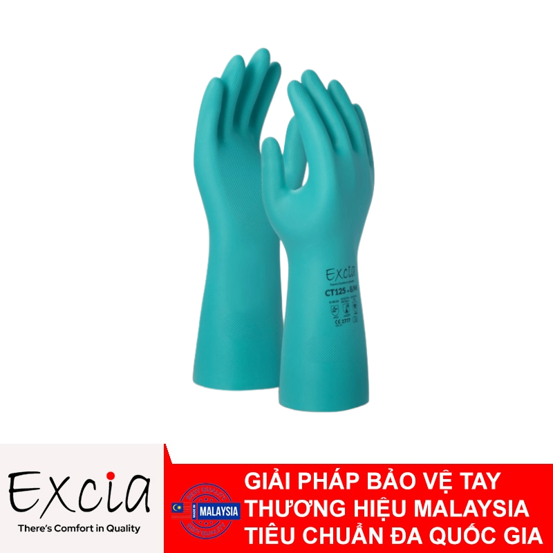 Găng tay chống hoá chất Excia CT125 size L