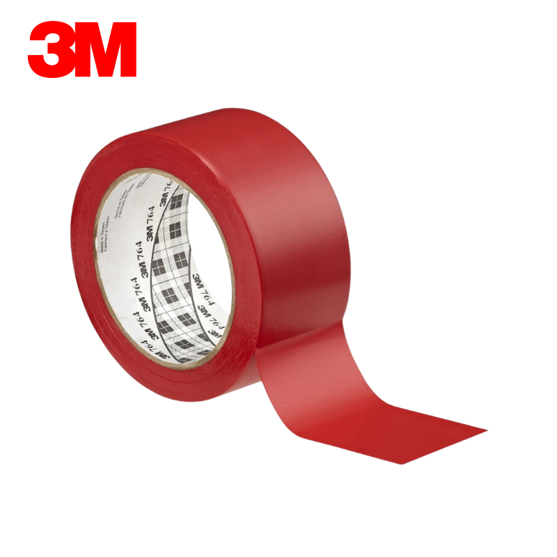 Băng keo dán nền 3M 764 màu đỏ (5cmx33m)