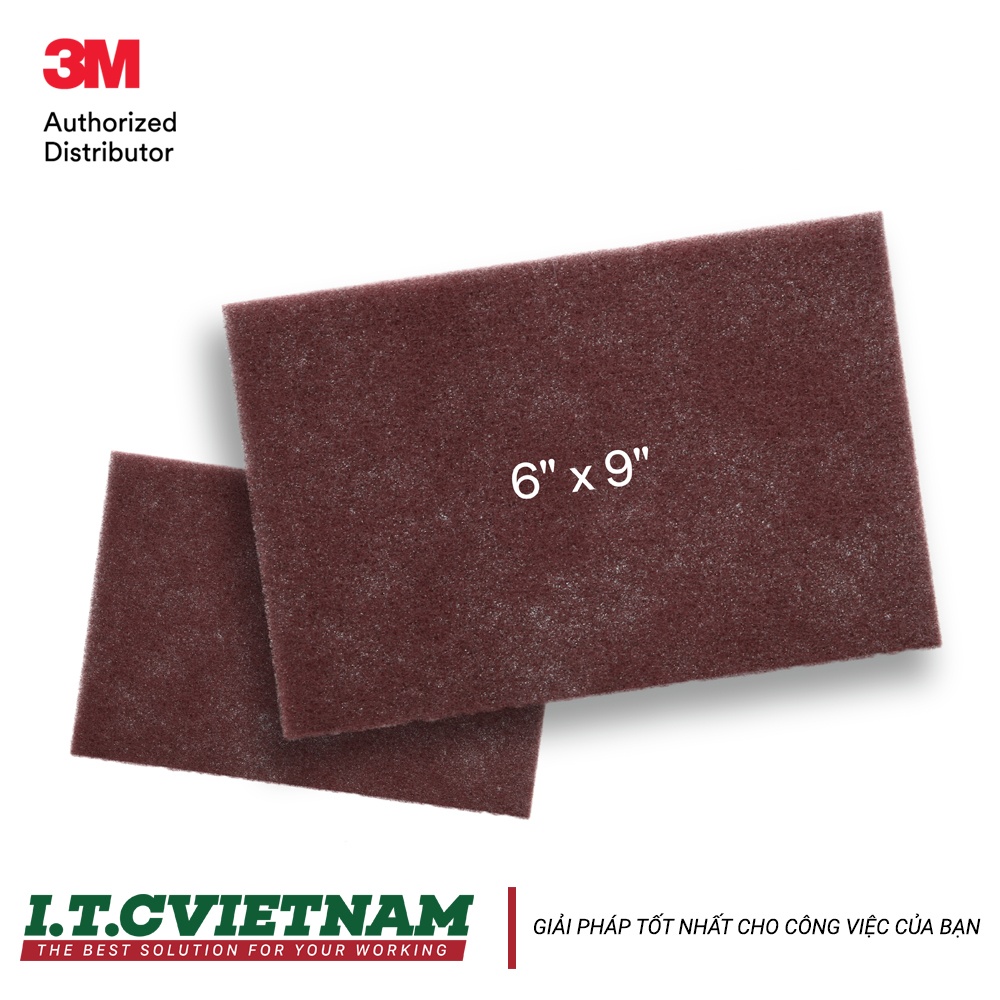 Bùi nhùi cầm tay đa dụng Scotch-Brite 7447 6 in x 9 in 3M 7100279045