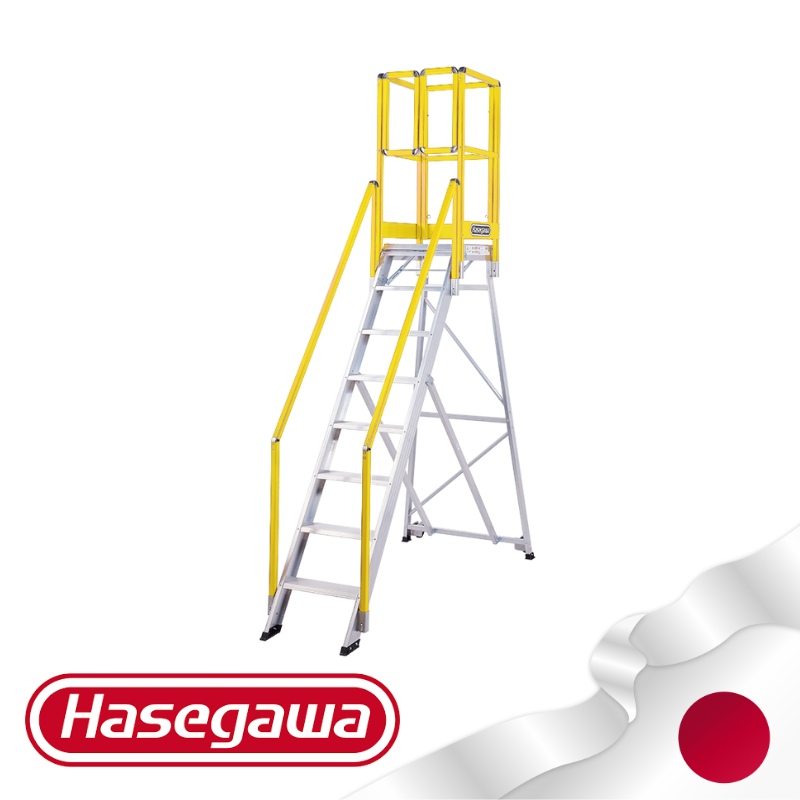 Thang có bệ đứng an toàn Hasegawa DAD
