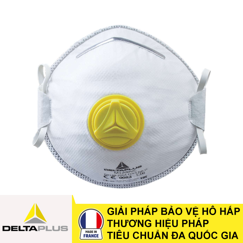Khẩu trang lọc bụi DeltaPlus M1200VC