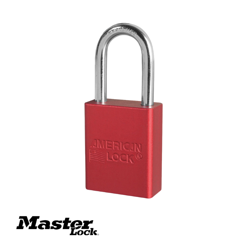 Khóa móc an toàn nhôm nhiều lớp MasterLock 6835RED