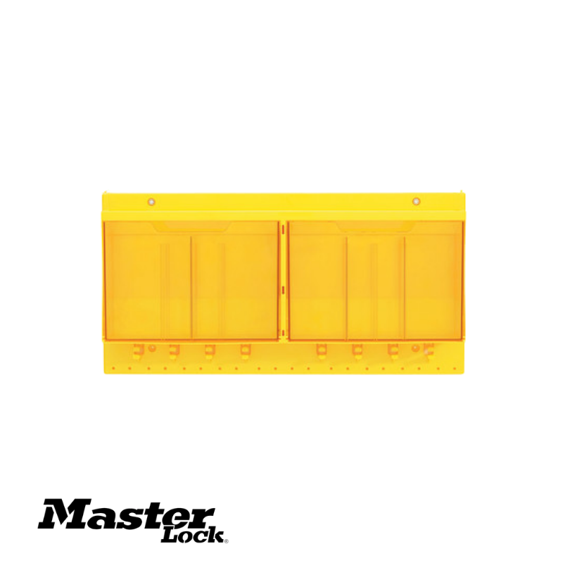 Trạm khóa bằng nhựa 8 móc có nắp che MasterLock S1800