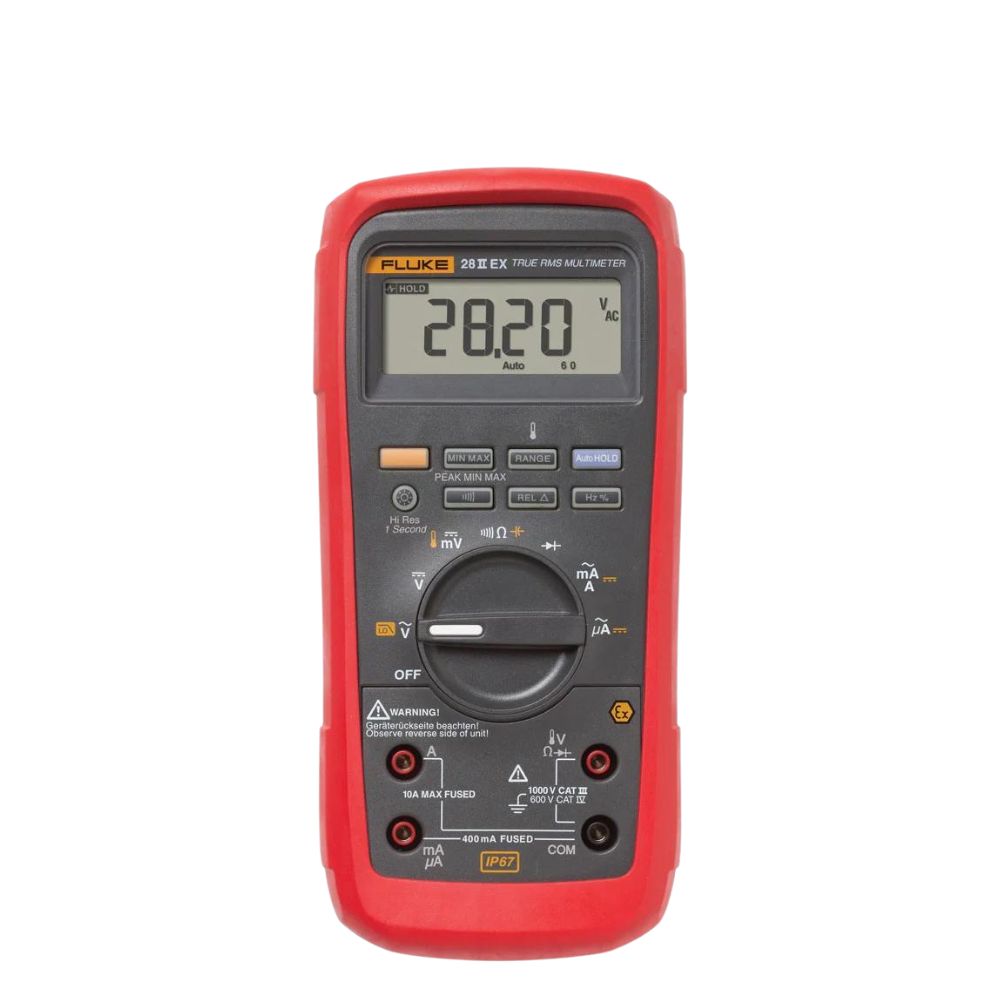 Đồng hồ vạn năng FLUKE 28 II Ex True-RMS đo AC/DC (IP67)
