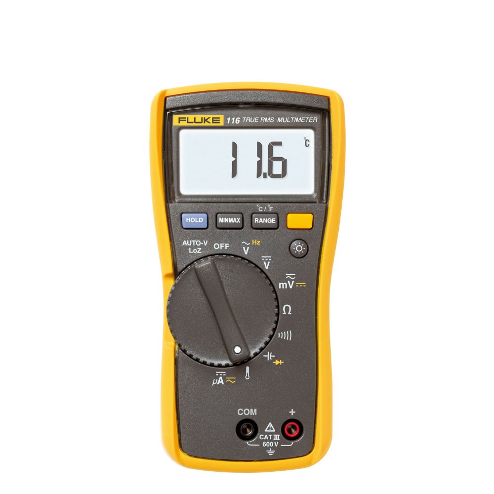 Đồng hồ vạn năng FLUKE 116 True-RMS đo nhiệt độ, microampe