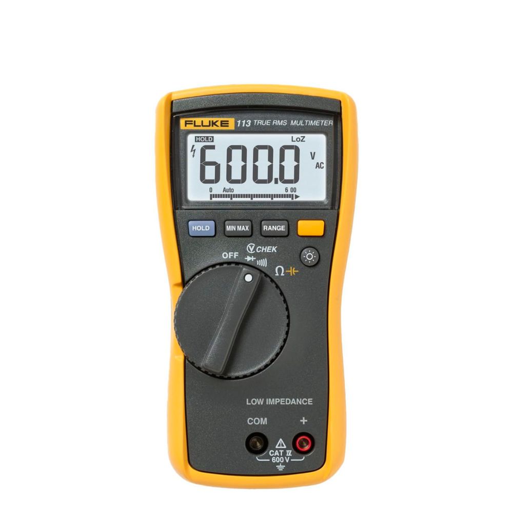 Đồng hồ vạn năng FLUKE 113 True-RMS đo điện áp thấp AC/DC