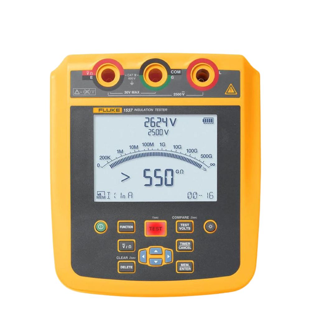Máy đo điện trở cách điện FLUKE 1537 (5mA, 2500V)