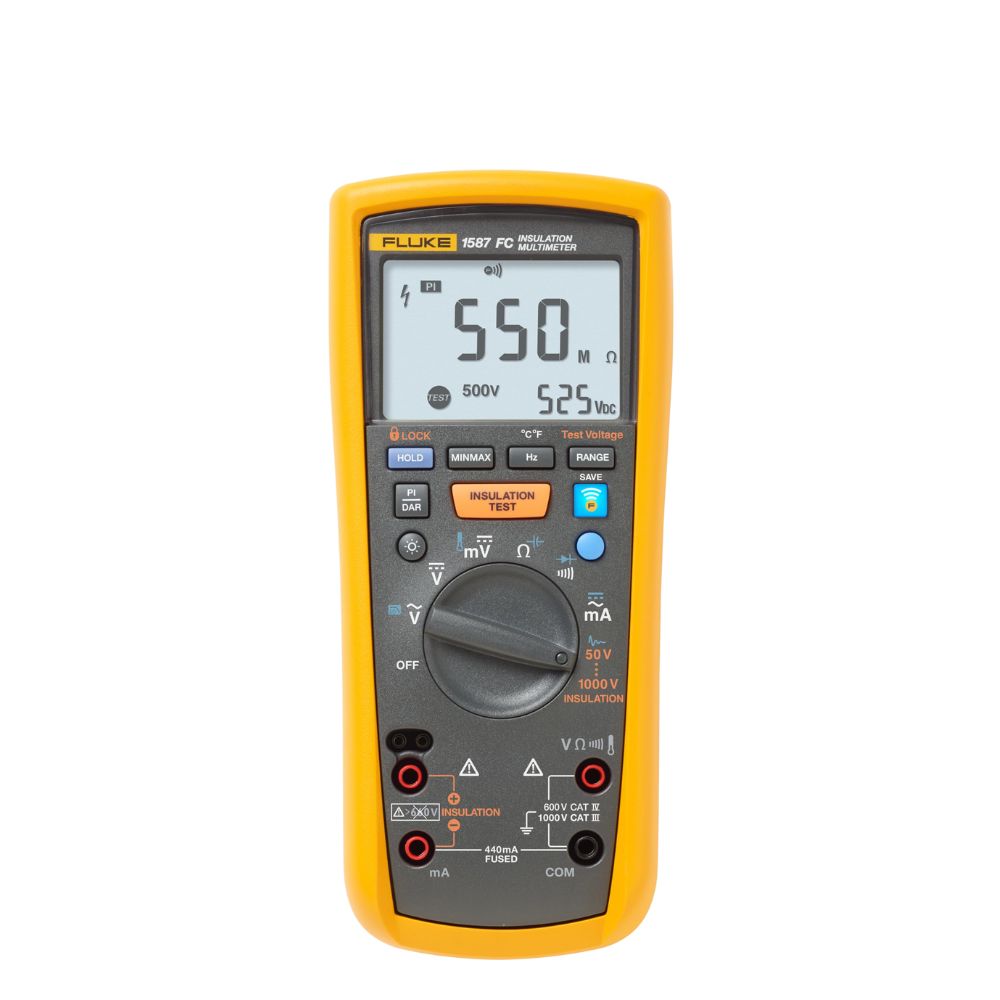 Máy đo điện trở cách điện FLUKE 1587 FC True-RMS đa năng