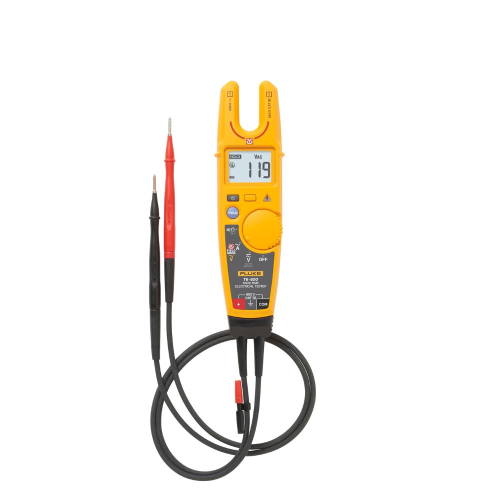 Ampe kìm đo điện áp AC/DC FLUKE T6-600 đa năng (600V)