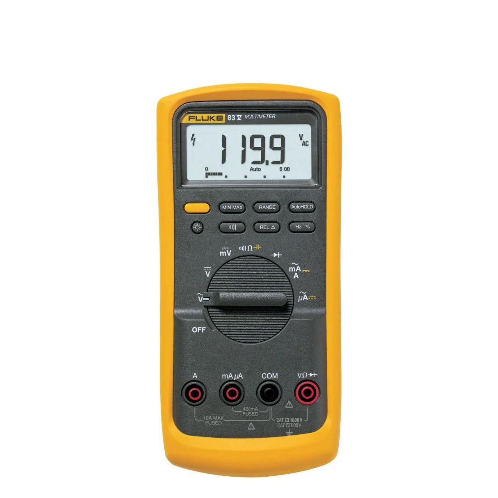 Đồng hồ vạn năng điện tử FLUKE 83V đo AC/DC công nghiệp