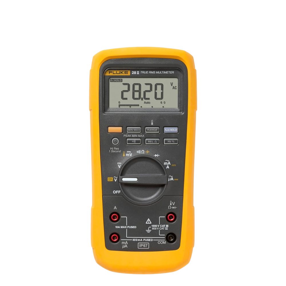 Đồng hồ vạn năng FLUKE 28 II True-RMS đo dòng AC/DC (IP67)