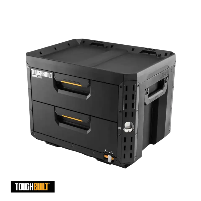 Thùng 2 ngăn kéo khóa an toàn cỡ XL StackTech ToughBuilt B1-D-72