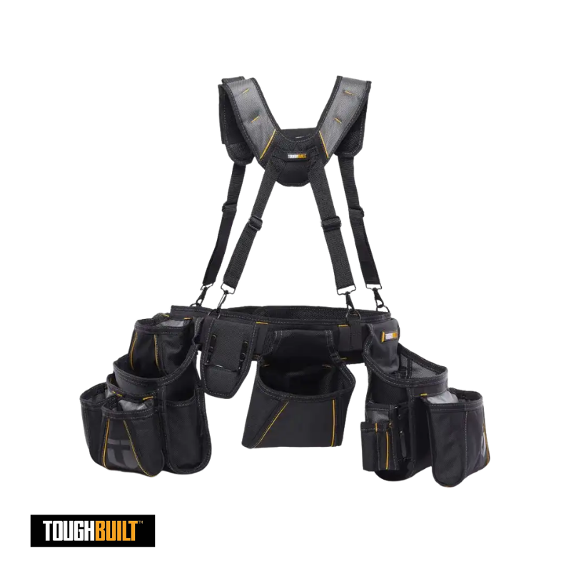 Bộ đai đồ nghề kèm dây đeo vai cao cấp cho thợ cốp-pha / thợ mộc ToughBuilt 301-6