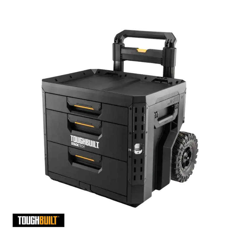 Thùng 3 ngăn kéo khóa an toàn có bánh xe StackTech ToughBuilt B1-D-R93