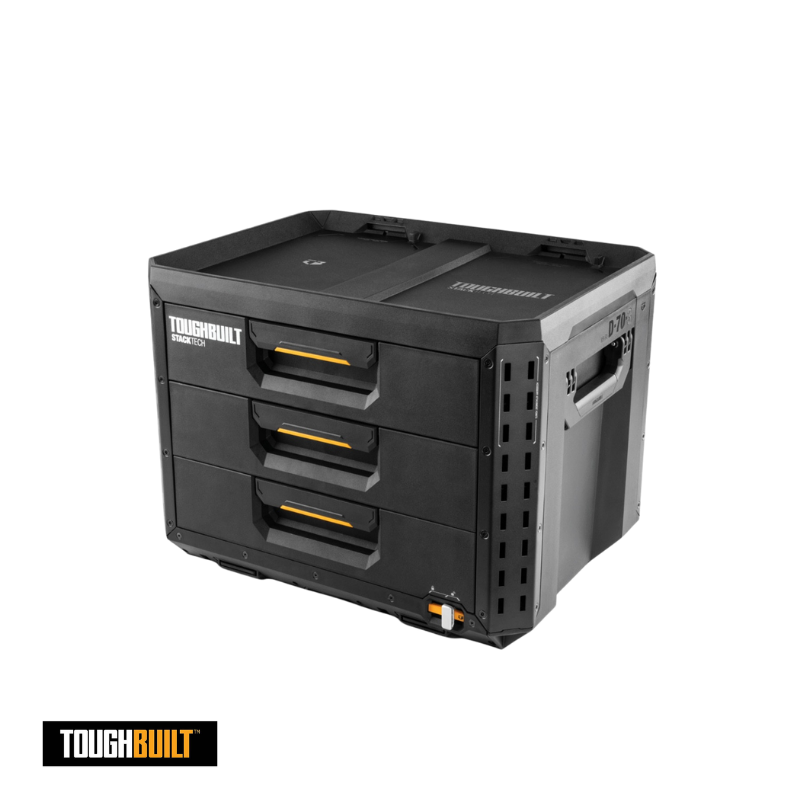 Tủ thùng 3 ngăn kéo cỡ siêu lớn (XL) StackTech ToughBuilt B1-D-70-3