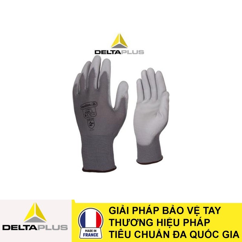 Găng tay phủ PU DeltaPlus VE702PG